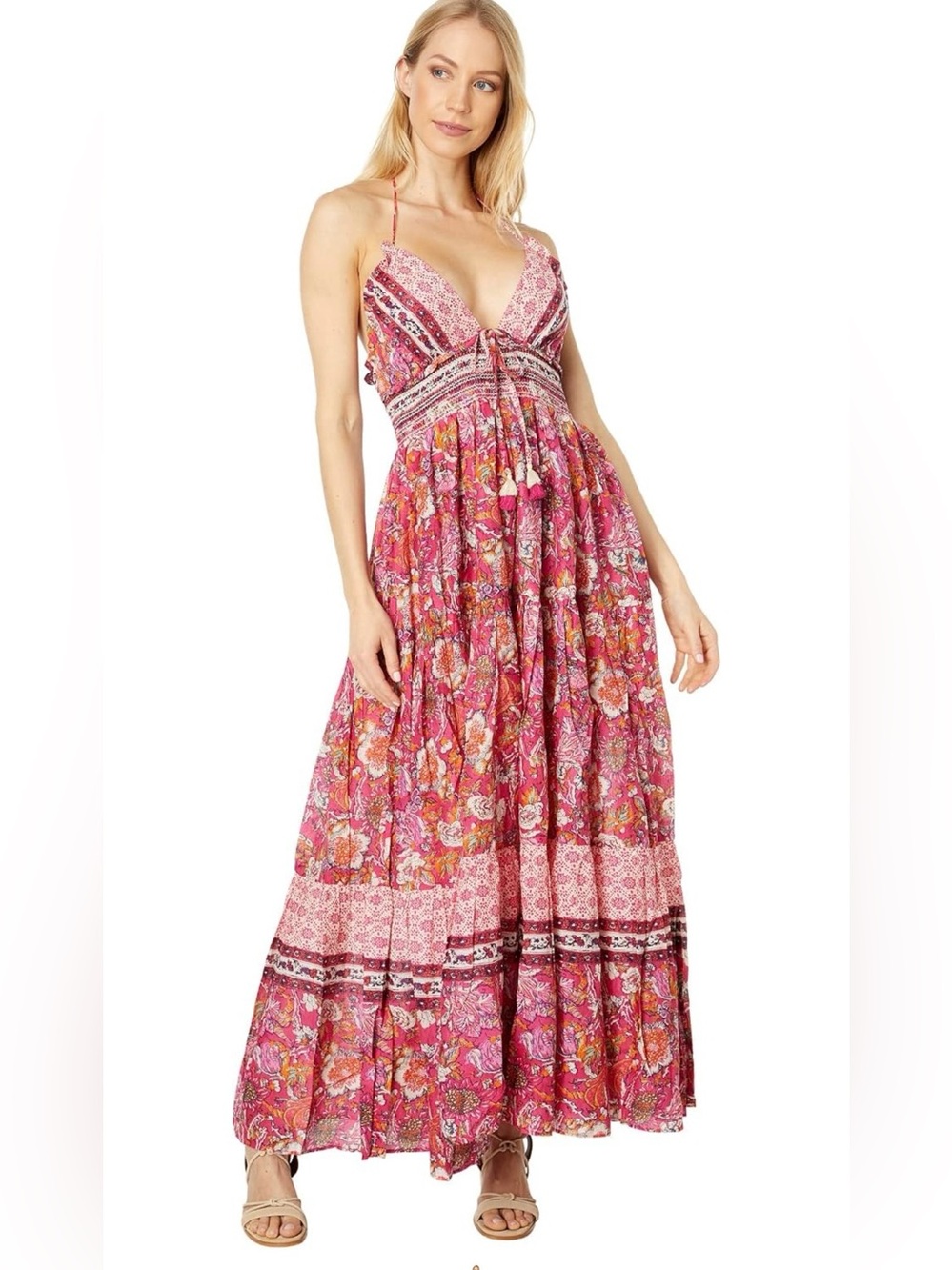 Free People Real Love Boho Maxi Dress